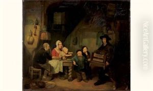 Le Musicien Ambulant by Ferdinand de Braekeleer