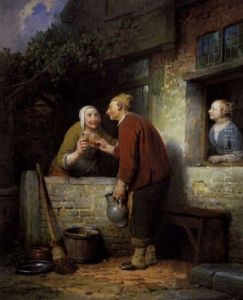 Gezondheid! by Ferdinand de Braekeleer