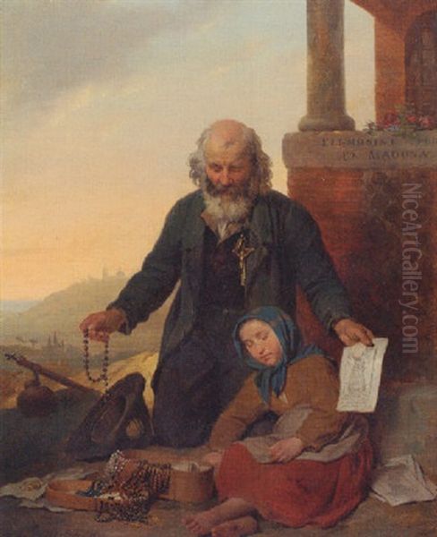 The Rosary Seller, Loreto - view 1