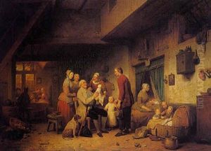 The Presentation Of The New-born To His Grandfather