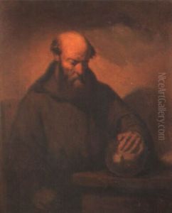 The Monk by Ferdinand de Braekeleer