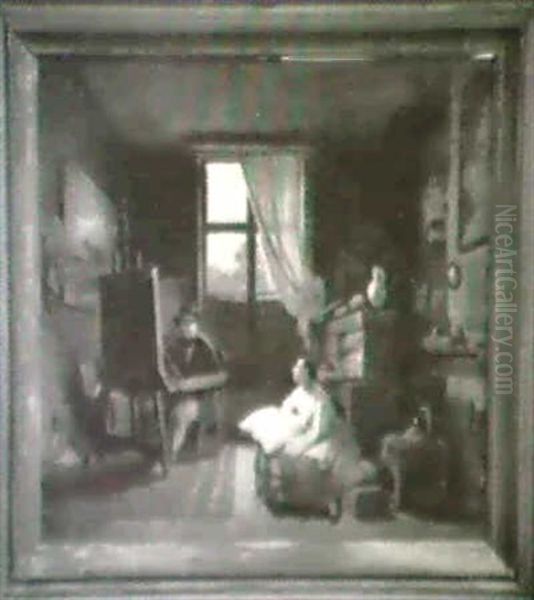 Artist And His Model - view 1