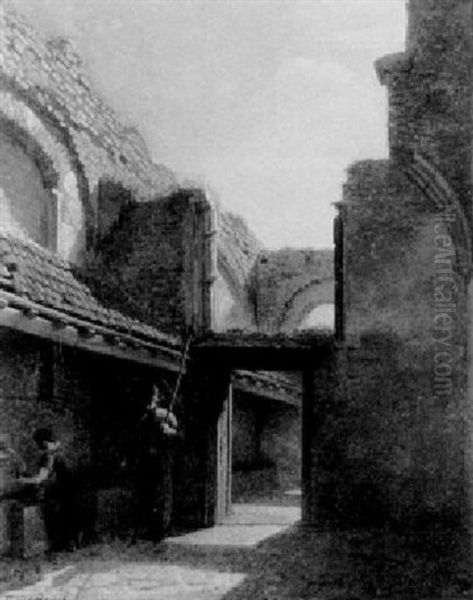Turks At The Well - view 1
