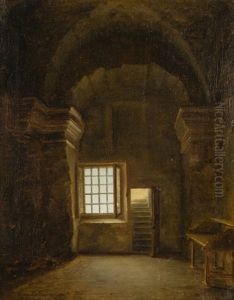 Interieur De Cabinet by Henri de Braekeleer