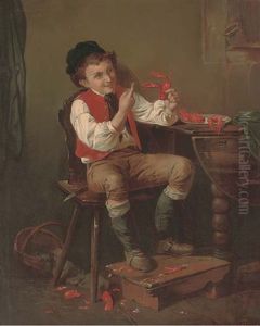 A Perilous Pastime by Henri de Braekeleer