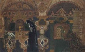 At Prayer by Leonid Brailowski