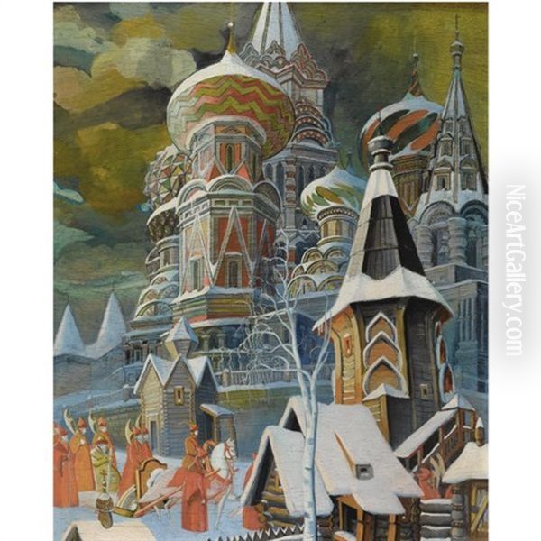 St. Basil's Cathedral - view 1