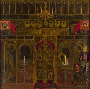 At The Altar by Leonid Brailowski
