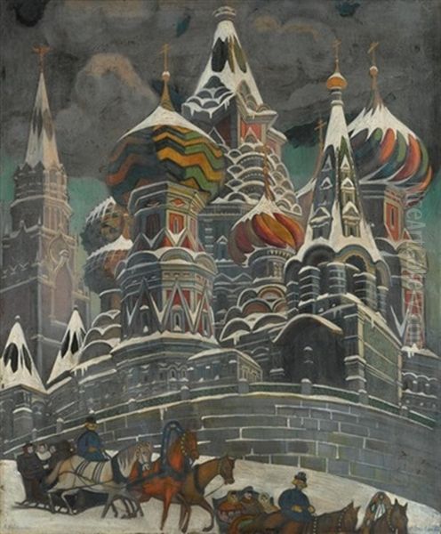 St. Basil's Cathedral, Moscow (collab. W/rimma Nikitichna Brailowski) - view 1