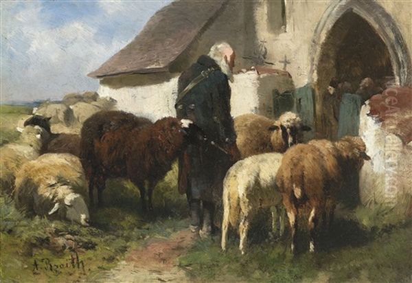 The Entrance To The Monastery (collab. W/rimma Nikitichna Brailowski) - view 1