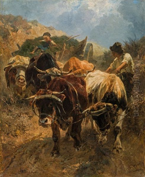A Bullock Cart - view 1