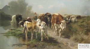 Heimkehrende Herde