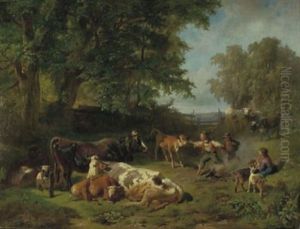 Das Spiel Mit Dem Kalbchen