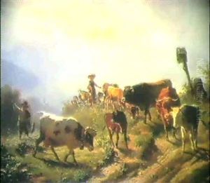 Auftrieb Auf Die Alm