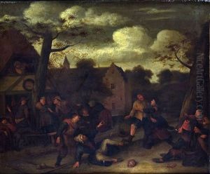 Escena Aldeana by Richard Brakenburg