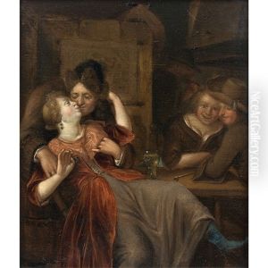 Rejouissances Dans Une Taverne by Richard Brakenburg