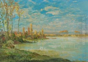 Au Bord Du Lac by Alexei Konstantinovich Korovin