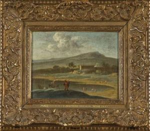 Paysage Italien Anime by Richard Brakenburg
