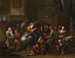 Frohliche Gesellschaft by Richard Brakenburg