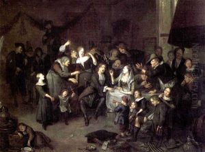 La Fete De Mariage by Richard Brakenburg