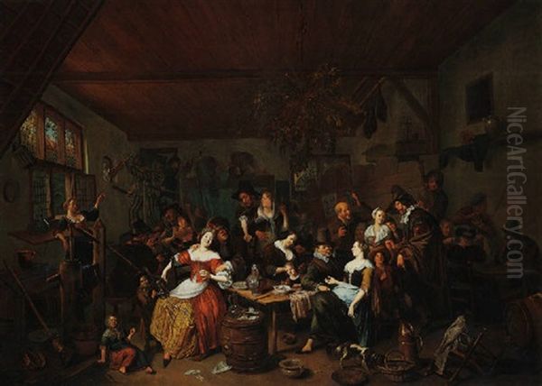 A Tavern Scene - view 1