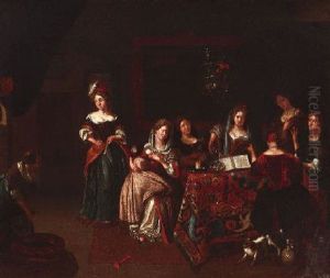 Musizierende Damengesellschaft Musizierende Damengesellschaft