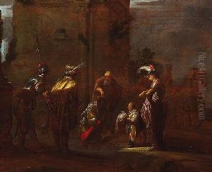 Die Taufe Des Kammerers by Richard Brakenburg
