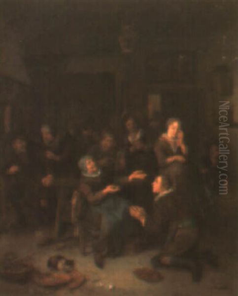 Figures In An Interior - view 1