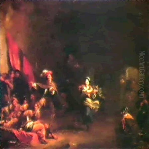 Scene De Taverne Tres Animee - view 1