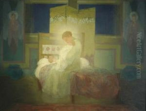 Bedtime With Mother And Children