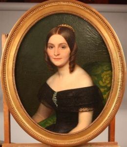 Portrait De Jeune Femme A La Robe Noire Portrait De Jeune Femme A La Robe Noire