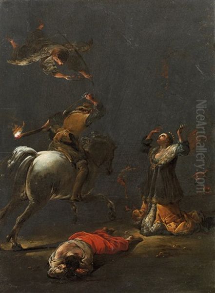 Martyrdom Of A Female Saint - view 1