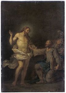 Der Unglaubige Thomas by Leonard Bramer