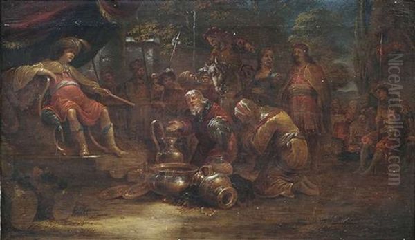 Konig Salomon Empfangt Die Konigin Von Saba - view 1
