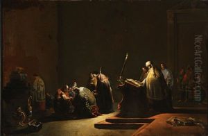 The Circumcision by Leonard Bramer