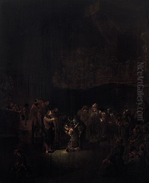 Christus Und Die Ehebrecherin - view 1