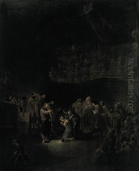 Christus Und Die Ehebrecherin - view 1