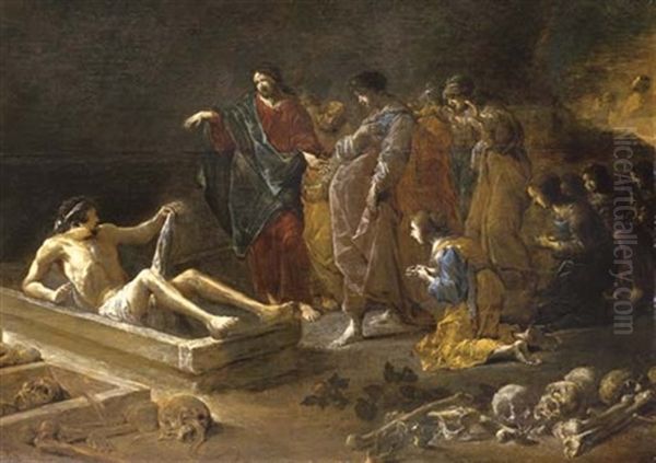 The Raising Of Lazarus - view 1