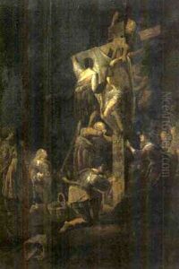 La Deposition Du Christ by Leonard Bramer