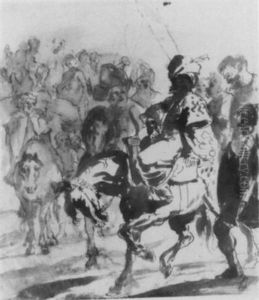 Der Ausritt Des Sultans by Leonard Bramer