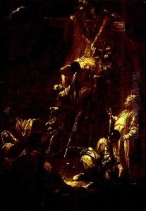 The Descent From The Cross by Leonard Bramer