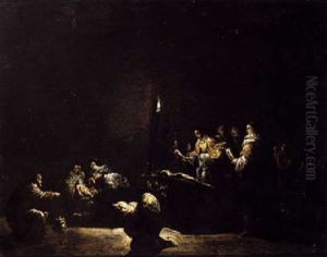 The Circumcision Of Christ by Leonard Bramer