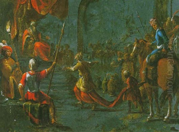 La Reine De Saba Devant Le Roi Salomon - view 1