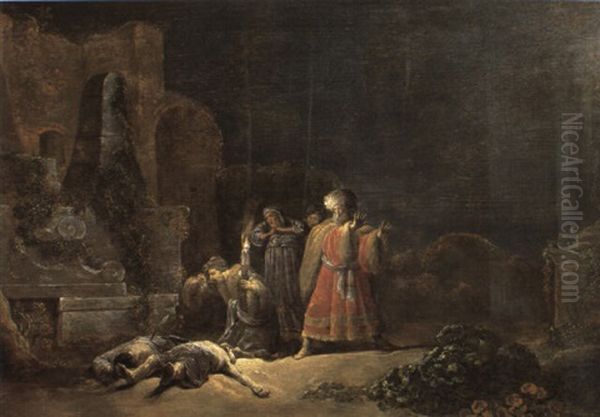 The Discovery Of The Bodies Of Pyramus And Thisbe - view 1