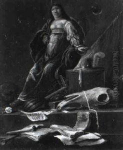 Allegorie Auf Die Eitelkeit by Leonard Bramer