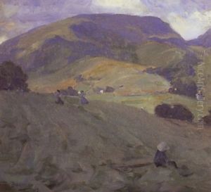 Sunshine And Shadows by Frank Bramley
