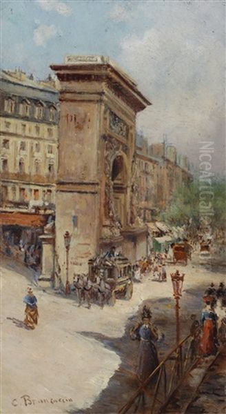 Strada Con Arco Di Trionfo - view 1