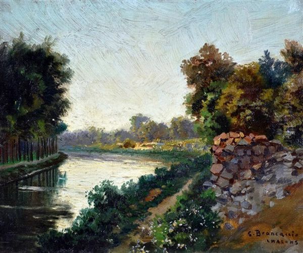 Canale A Saint Martin A Chalons - view 1
