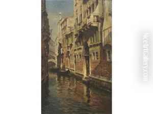 Sunlight On A Canal, Venice Sunlight On A Canal, Venice