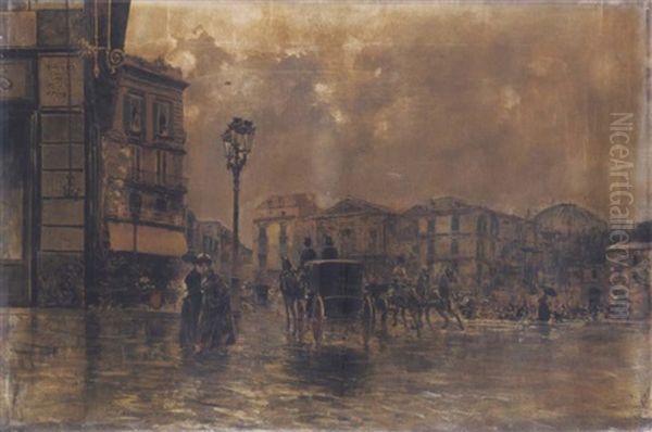 Impressioni Di Pioggia In Piazza Trieste E Trento - view 1